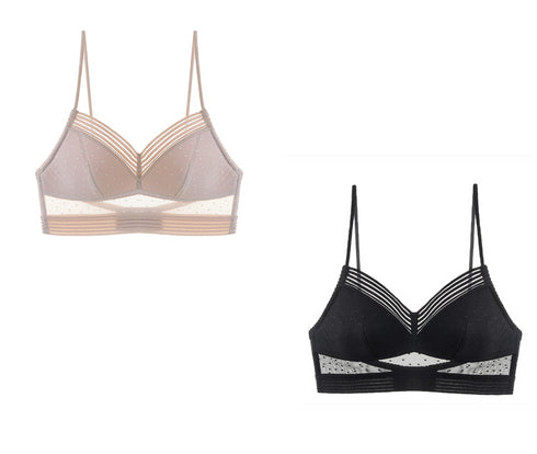 Backless Bra Invisible Bralette Thin Lace Wedding Bras Low Back Underwear Push Up Brassiere Women Seamless Lingerie Sexy BH Top - ROUTINE FASHION